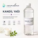 1Lt Kokusuz Şeffaf Kandil Yağı- Dogal Cevre Dostu