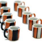 1shopforyou El Yapımı 10 Karışık Modern Kahve Kupası Çay Kupası Bebek Evi Minyatürleri Yiyecek Mutfak Oyuncakları