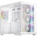 1st Player Bv7 Siyah Ack 750W 80+ Bronze Argb 4X12CM Fan Panoramik Temperli Cam USB 3.0 Atx Kasa - Beyaz - 750 W