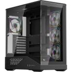1st Player Gm7 Btf Siyah 750W 80+ Bronze Argb 4X12CM Fan Temperli Cam USB 3.0 Type-C Atx Kasa - Tek Seçenek