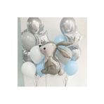 1Tavşanli Balon Set, MAVİ