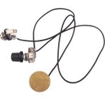 1V1J Piezo Pickup Diskleri W / Ses Topuzu Puro Kutusu Gitar Banjo Accs - Renkli