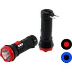 1W Tek LED Fiş Şarjlı El Feneri Uzun Mesafeli (4887) - Renkli