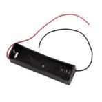 1X 18650 Pil Kutusu Pil Yuvası Kablolu 1Li Tekli Lityum Lion 3.7V