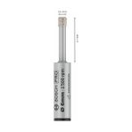 1x Döner Matkaplar Için Pro Ceramic Dry Matkap Ucu, Silindirik Şaft (Döşemeler, Sert Fayanslar, Ø 6 Mm, Professional Aksesuar Döner Matkap/vidalamalar) - Option-1 - 0- Koyu Mavi