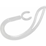 1x Yedek Kulak Kancası Bluetooth Kulaklık Kulak Kancası Döngü Silikon Earloop Temizle 9mm 9.0mm - Siyah