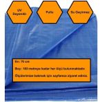 1X41 Metre Beyaz Balkon Örtüsü Branda, Balkon Çadır Bezi, Seperatörü, Uv Katkılı