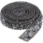 1yd Şerit Wrap Kristal Boncuklu Trim Elbise Aplike Parti Dekor Mavi (Yurt Dışından) - Hobby Ürünleri