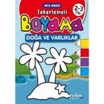 2-3 Yaş Tekerlemeli Boyama Doğa Ve Varlıklar / Buçe Dayı