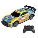 2.4 Ghz RC Full Fonksiyon LED Işıklı Gövde 1:22 Şarjlı Uzaktan Kumandalı Drift Arabası (Sarı)