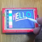 2.4 inch 320x240 Arduino TFT Lcd Shield + Resiztif Dokunmatik + MicroSD Soket Reset Butonu 18bit 262K Renk 2.4” TFT Grafik Ekran Mega 2560