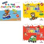 2 - 4 Yaş Boyama Kitabı 3'lü Set