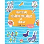 2-4 Yaş Mantıksal Düşünme Becerileri ve Dikkat Etkinlik Kitabı