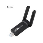 2.4/5 Uyumlu Ghz Kablosuz Usb 3.0/2.0/1.1 Mac Windows Linux Uyumlu 1300Mbps Wi-Fi Adaptörü