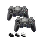 2.4g Wireless 2 Adet Gamepad Kablosuz Oyun Kolu Pc Ps3 Kol Tv Box Android Tv Telefon/tablet 2x