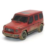 2.4GHz Uzaktan Kumandalı 1:24 Ölçek Mercedes Benz AMG G63 Muddy Araba Çamurlu Off-Road Mercedes Jeep