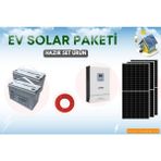 2.4kW SOLAR GÜNEŞ ENERJİ PAKETİ BAĞ BAHÇE DAĞ EVİ HOBİ EVLERİ KARAVAN