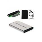 2.5 Inc Sata Harddisk Kutusu - Sata Hdd Hard Disk Kutu Gri - Kilifli