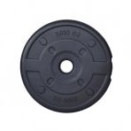 2.5 Kg Dambıl Ağırlık Plakası Siyah Renkli