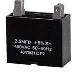 2.5 MF 450V Kablolu AC Filtre Kare Kondansatör