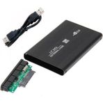 2.5 Siyah Slim Sata Harddisk HDD Kutusu USB 2.0