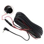 2.5mm TRRS jak konnektörü 5 pin Araç geri görüş Kamerası uzatma Kablosu 10m