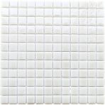 2.5x2.5cm. Tüm Yüzeyler Için, 31.5X31.5CM. Fileli Cam Mozaik. ( 10 File Karo = 1 M2 Fiyatıdır. ) - Beyaz