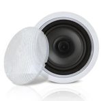 2 Adet 13 Cm Tavan Alçıpan Trafosuz Hoparlör 10w
