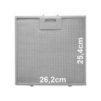 2 Adet 262X254 mm Vestel Hotpoint Ariston He 60 Sx Ha Ankastre Davlumbaz Filtre V44293461