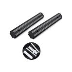 2 Adet 33 Cm Mıknatıslı Bıçak Tutucu Stand Bıçaklık Tutucu Stant Çok Renkli