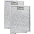 2 Adet 40×28 Davlumbaz Yağ Filtresi 400x280mm Aspiratör Davlumbaz Aralığı Yağ Filtresi Mutfak Aspiratör Havalandırma Alüminyum