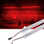 2 Adet 50 cm 220V Opak Çubuk Bar LED Kırmızı Işık SB-6554 - Opak Kırmızı