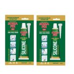 2 Adet 50 ml Beyaz Somafix Genel Amaçlı Tüp Silikon Yapıştırıcı