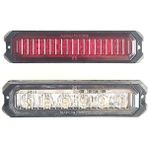 2 Adet 6 Ledli Kırmızı-Beyaz Çakar Lamba 12-24 Volt