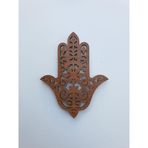 2 Adet 9x10 cm Fatıma'nın Eli Ahşap Magnet