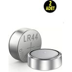 2 Adet AG13 Alkalin LR44H A76 SR44 357 V13GA Düğme Para Pil (A 76 Ag 13 Terazi-Saat-Oyuncak Pili)