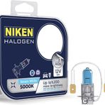 2 Adet Ampul 5000K, Beyaz Işık H3 55W 12V Yeni