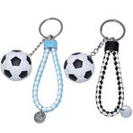 2 adet anahtarlık, futbol ayakkabısı, futbol kolye ucu, erkek çocuklar için futbol hediyesi, erkek çocuklar için futbol hediyesi, erkek çocuklar ve yetişkinler için