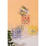 2 Adet Arow Winsome Kulplu Cam Bardak 6'Lı 100 Ml