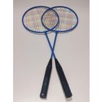 2 Adet Badminton Raketi & 1 Adet Badminton Topu Oyun Seti MAVİ