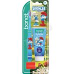 2 Adet Banat Ağız Bakım Seti Şirinler ( 25 ml Macunlu )