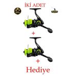 2 Adet Bauer Hıkaru 200 Lrf & Spin Olta Makinesi 5 Bilye
