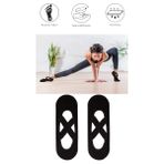2 Adet Bayan Kaydırmaz Tabanlı Yoga Pilates Fitness Dans Ve Spor Çorabı