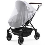 2 Adet Bebek Arabası için Cibinlik - Yatak için Bebek Cibinliği - Bebek Arabaları, Beşikler, Bebek Karyolaları, Pack N Plays ve Taşınabilir Mini Bebek Karyolaları için Dayanıklı Beşik Ağları 1 Saklama
