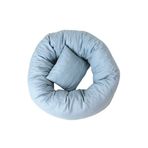 2 adet bebek fotoğrafçılığı aksesuarı Donut yastık, kendin yap yenidoğan fotoğraf sepeti, doldurulmuş poz yastığı, bebek fotoğraf çekimi aksesuarı, küçük çocuklar için, 0-3 ay yenidoğan fotoğraf