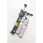 2 Adet Beyaz Silikonize Mastik / Çekomastik + Silikon Tabancası