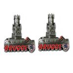 2 ADET Brugge Belçika Buzdolabı Mıknatısları, Vintage Bruges Çan Kulesi Simgesel Yapı Buzdolabı Mıknatısları, Belçika Şehri Hatıra Eşyası Ev Mutfak Dekoru için Seyahat Hediyesi