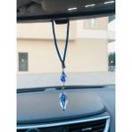 2 Adet Cam Damla Araba Ayna Süsü Araba Nazarlık Nazar Koruması, Yeni Araba Hediyesi
