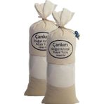 2 Adet Çankırı Kristal Kaya Tuzu ( Ince Çekilmiş Beyaz ) Bez Torbada 2 Kg. Orijinal Kaya Tuzu Ince
