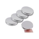 2 Adet Çap 20mm X Kalınlık 2mm Süper Güçlü Yuvarlak Neodyum Mıknatıs Magnet